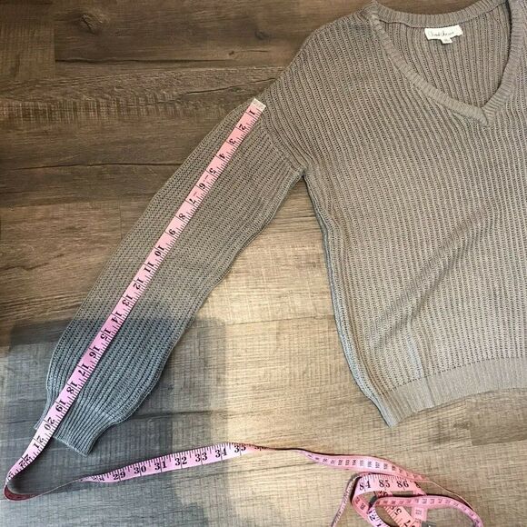 Cloud Chaser Women's Pullover V-Neck Knit Sweater Sz XLarge - Picture 10 of 12